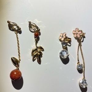 Two pairs of ear clips (Brand New)